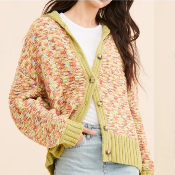 Anthropologie Native Youth Cypher Cardigan Oversized size XS - Picture 3 of 9